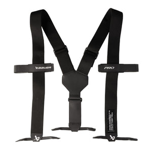 Bauer Senior Hockey Goalie Suspenders black