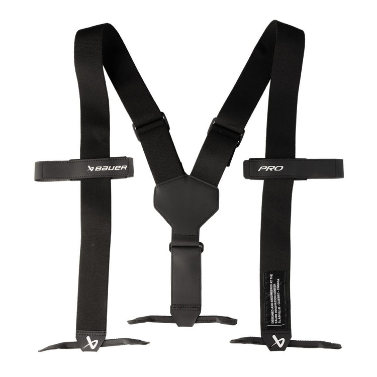 Bauer Senior Hockey Goalie Suspenders black