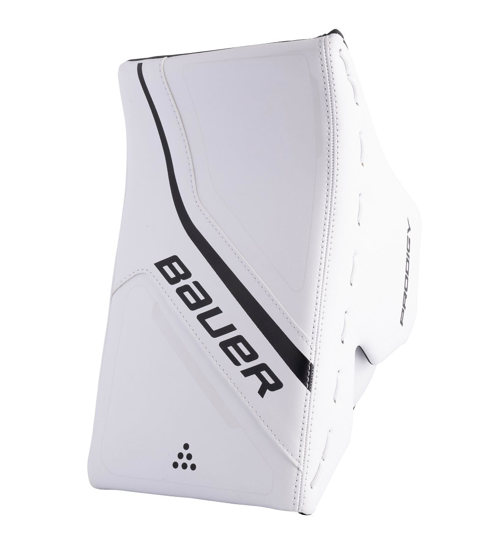 Bauer Youth Prodigy Hockey Goalie Blocker White/Black