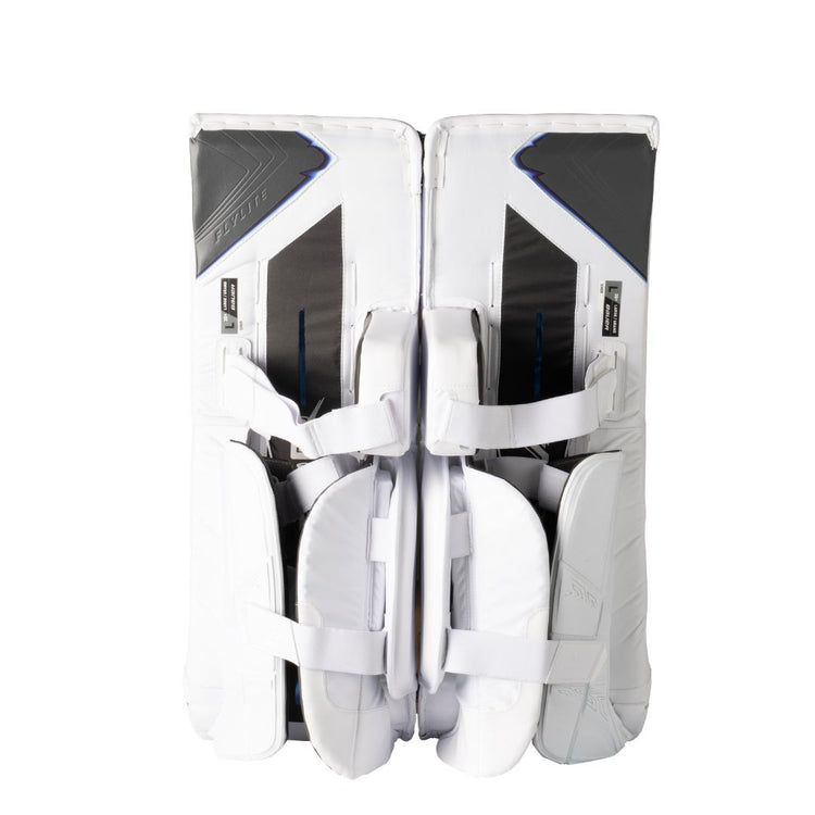 Bauer Intermediate Vapor Flylite Hockey Goalie Pad White 2