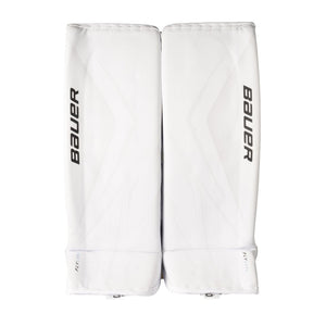 Bauer Intermediate Vapor Flylite Hockey Goalie Pad White