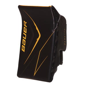 Bauer Senior Vapor Flylite USC Spec Hockey Goalie Blocker Black Sport gold (V90)