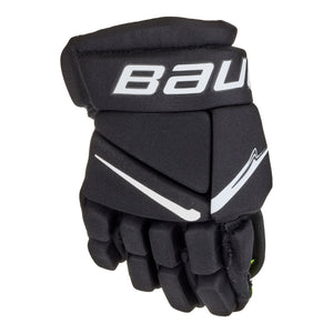 Bauer Youth Vapor SHIFT Pro Hockey Player Gloves Black White