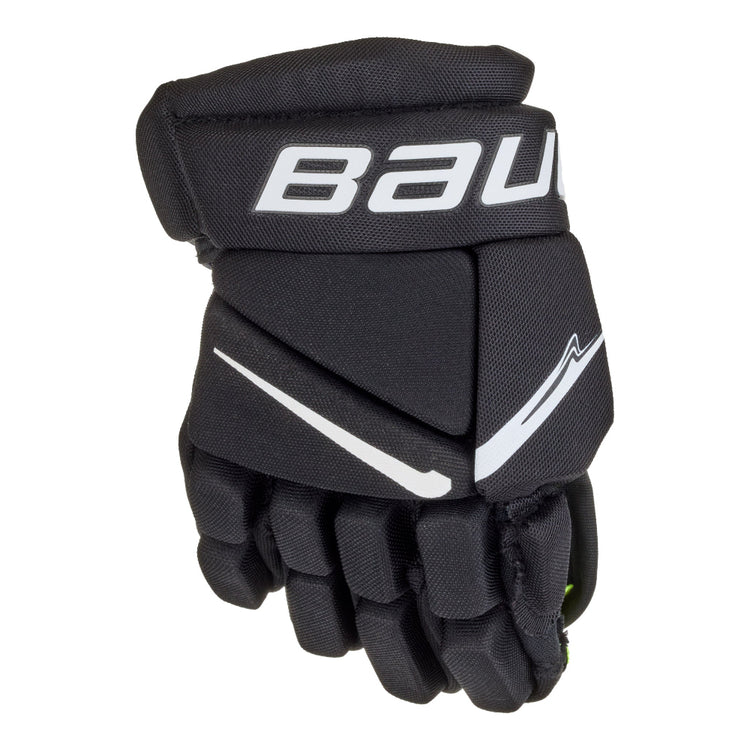 Bauer Youth Vapor SHIFT Pro Hockey Player Gloves Black White