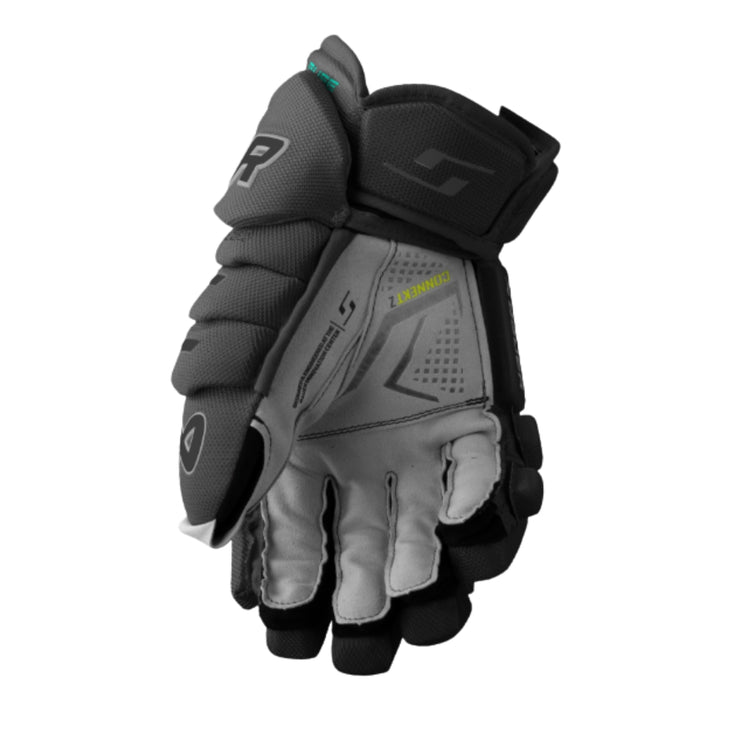 Bauer Senior Supreme Fuse Hockey Gloves-2 black/grey
