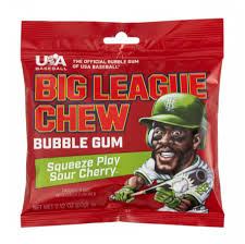 Big League Chew Gum 60g Sour Cherry

