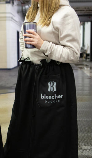 Bleacher Buddy Wearable Blanket Black

