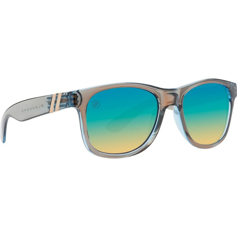 Blenders M Class X2 Sunglasses Cross Wind Brown/Aqua Champagne