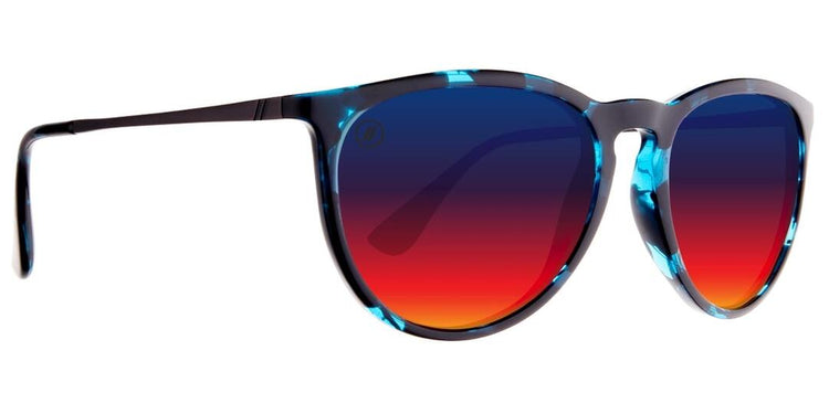 Blenders North Park Sunglasses Crazy Daisy Black/Blue/Red