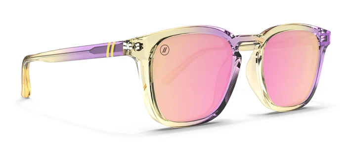 Blenders Sydney Sunglasses Gloss Pink/Yellow Fade Coral Summer