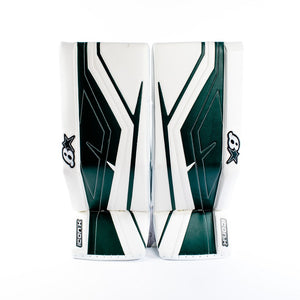 Brian's Senior Pro ICONIK Hockey Goalie Pad White Green