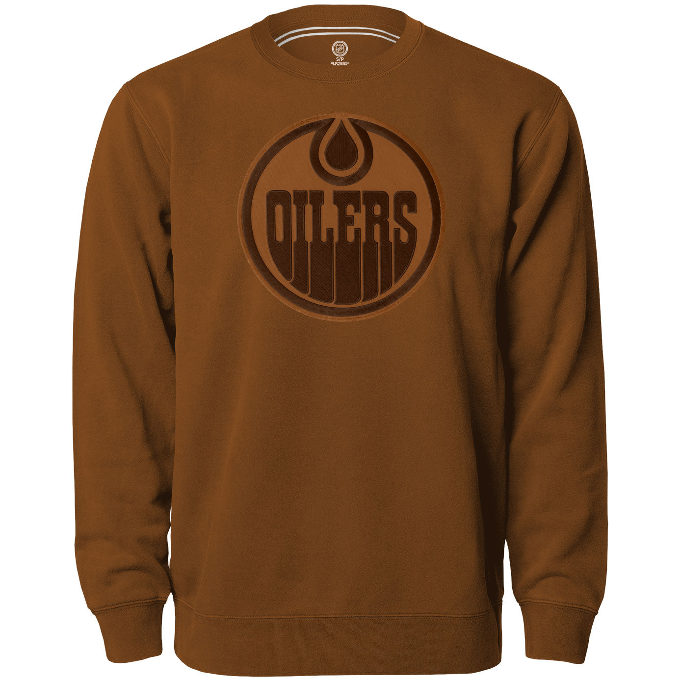 Bulletin-Men's-NHL-Edmonton-Oilers-Dune-Sweatshirt-Brown
