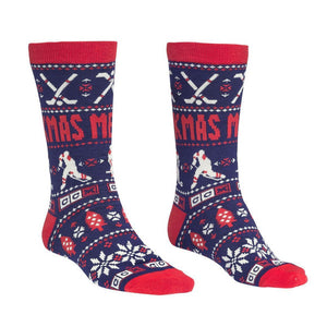 CCM Hockey Days Christmas Socks - Blue