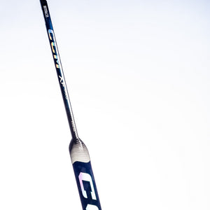 CCM Senior XF Pro Blue Silver Hockey Goalie Stick 1