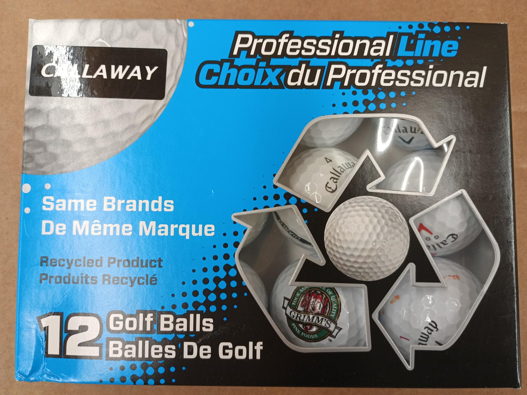 Calloway A/B Grade Used Golf Balls (Dozen)