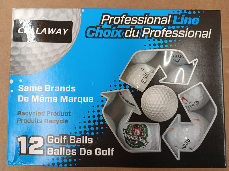 Calloway A/B Grade Used Golf Balls (Dozen)