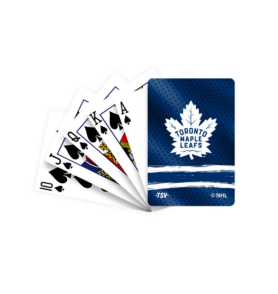 The Sports Vault NHL Toronto Maple Leafs Playing Cards