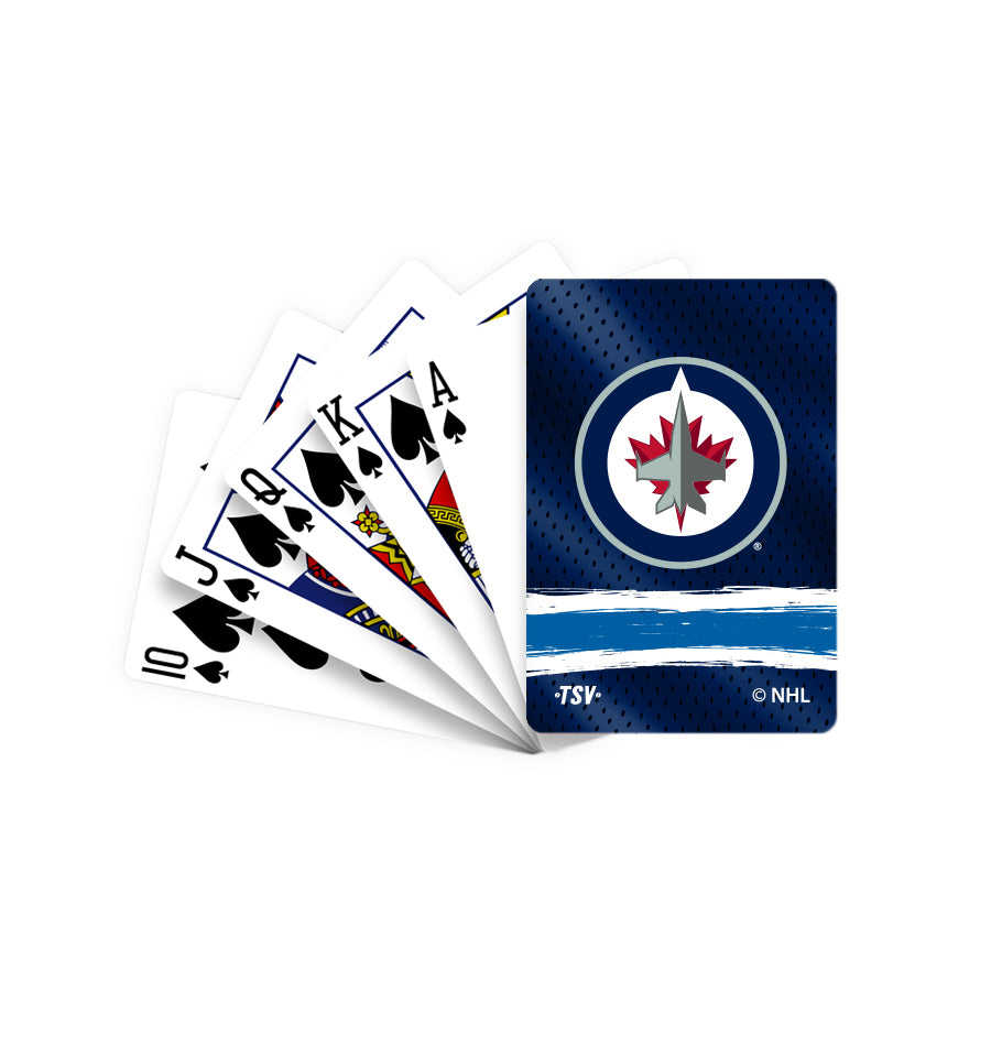 The Sports Vault NHL Winnipeg Jets Playing Cards