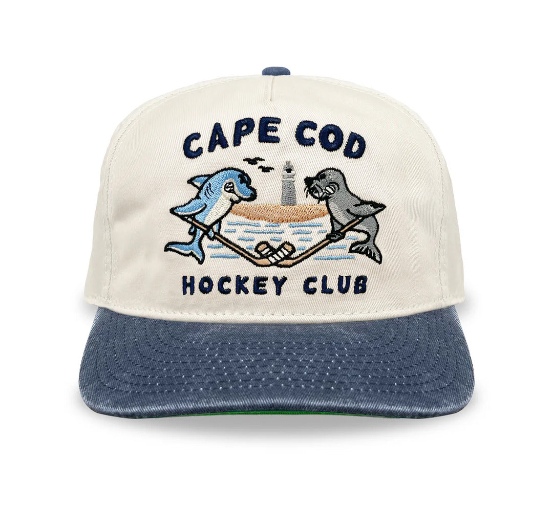 Celly Hockey Cape Cod Hockey Club Snapback Cap Cream/Blue
