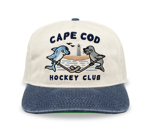 Celly Hockey Cape Cod Hockey Club Snapback Cap Cream/Blue
