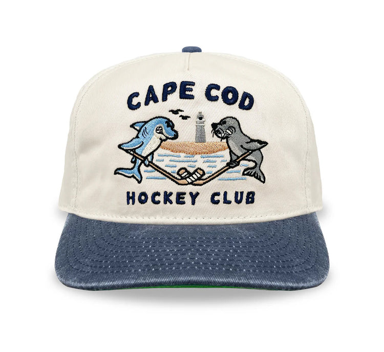 Celly Hockey Cape Cod Hockey Club Snapback Cap Cream/Blue
