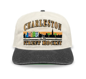 Celly Hockey Charleston Street Hockey Snapback Cap Cream/Grey