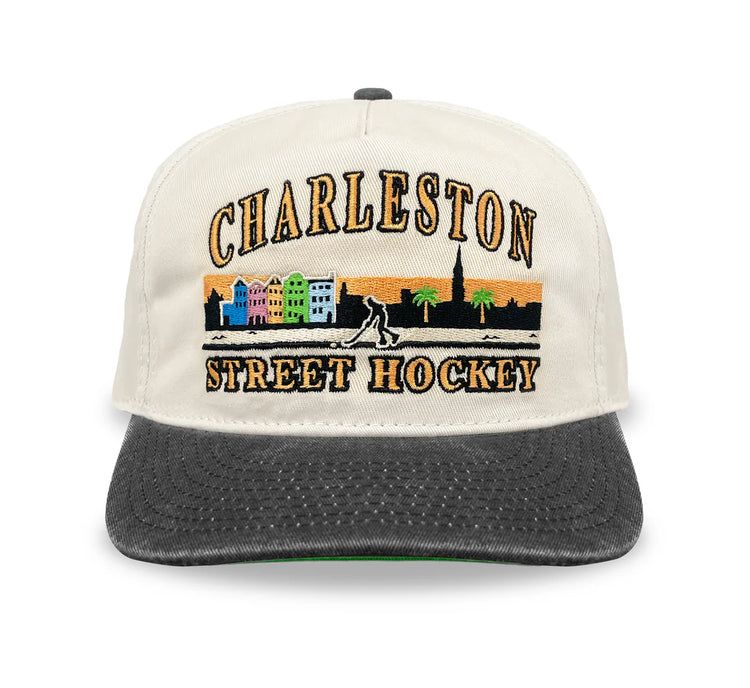 Celly Hockey Charleston Street Hockey Snapback Cap Cream/Grey