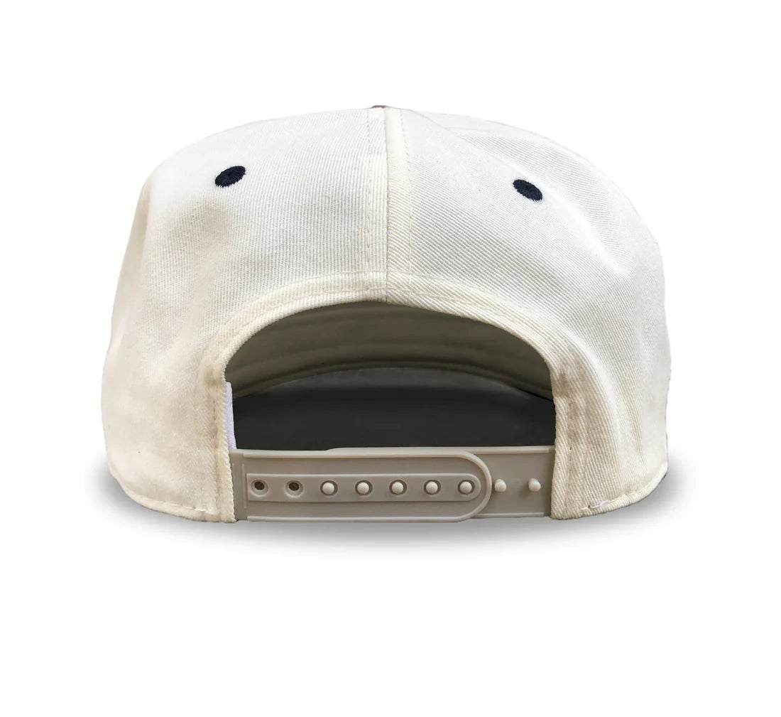 Celly Hockey Michigan Pond Hockey Snapback Cap Cream/Blue