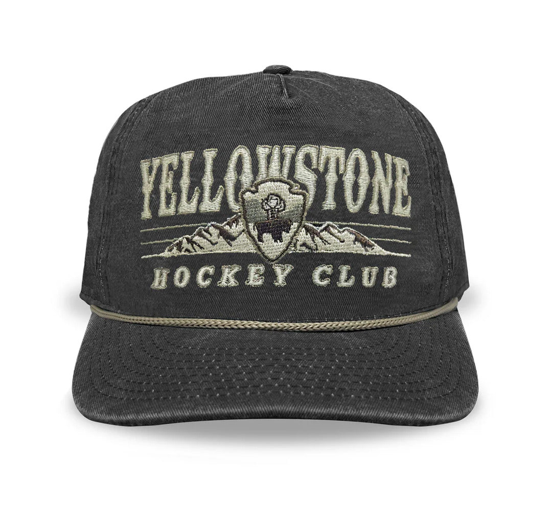 Celly Hockey Yellowstone Hockey Club Snapback Cap Black
