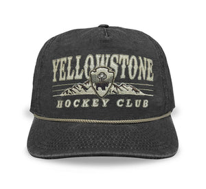 Celly Hockey Yellowstone Hockey Club Snapback Cap Black
