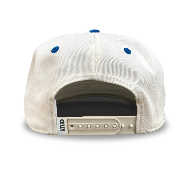 Celly Hockey Zamboni Snapback Cap Cream/Blue