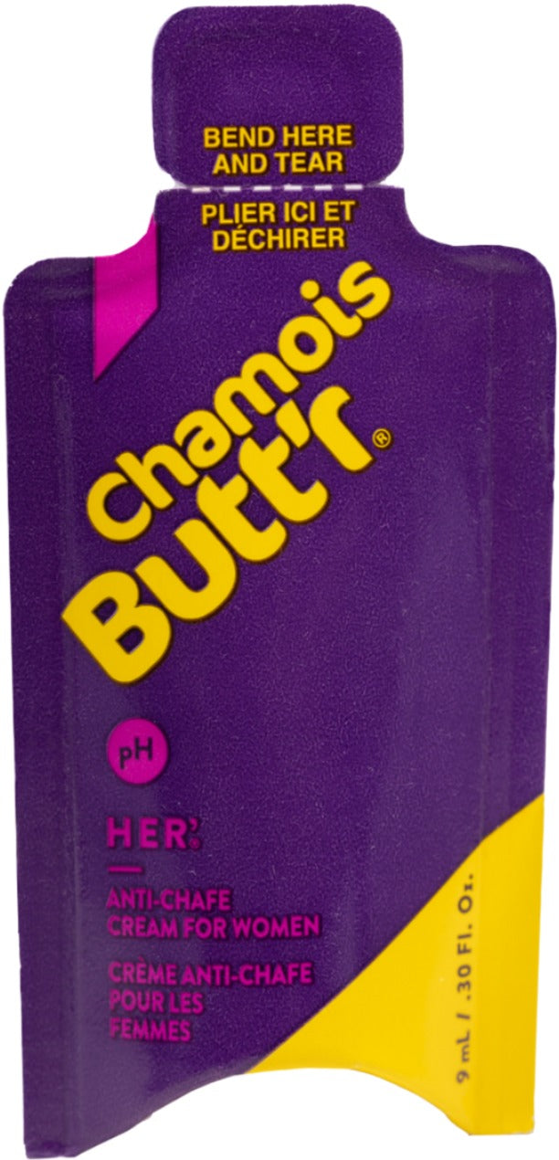 Chamois Butt'R Individual Packet 9mL Her's