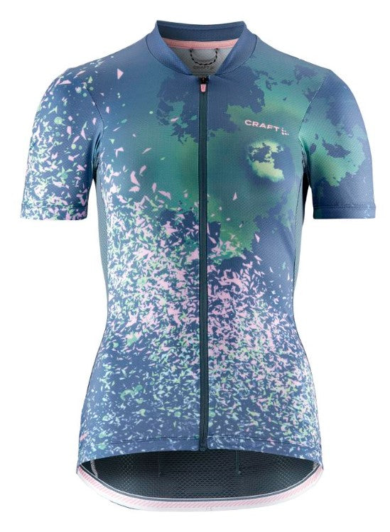 Craft Women's ADV Endurance Graphic Short Sleeve Bike Jersey 