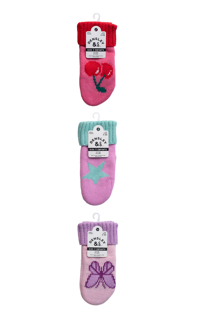 D&CO-Kids-Novelty-Flat-Knit-Mittens
