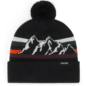 Dakine Jameson Mountain Cuffed Pom Knit Black
