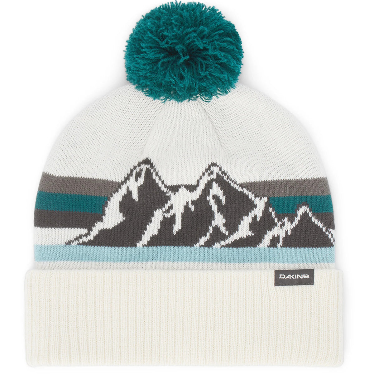 Dakine Jameson Mountain Cuffed Pom Knit Turtledove
