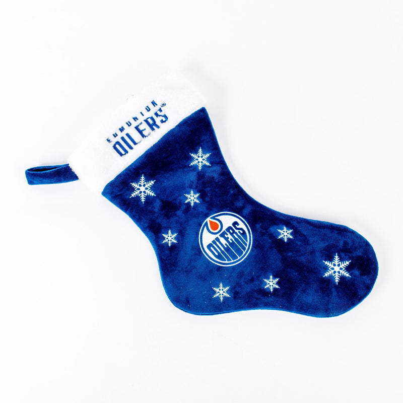 FOCO NHL Edmonton Oilers 17" Stocking Blue