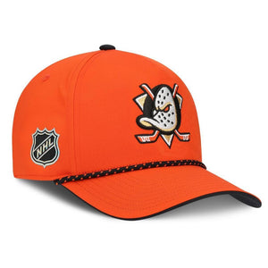 Fanatics Men's NHL Anaheim Ducks Adjustable Draft Hat 2026 Orange/Black