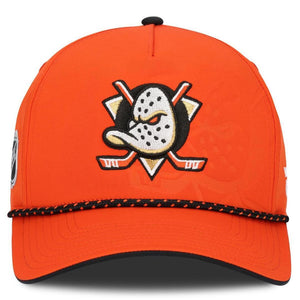 Fanatics Men's NHL Anaheim Ducks Adjustable Draft Hat 2026 Orange/Black