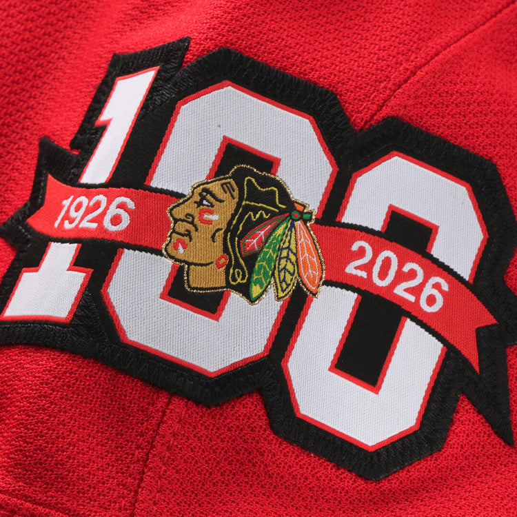 Fanatics Men's NHL Chicago Blackhawks Connor Bedard Premium 100 Years Jersey