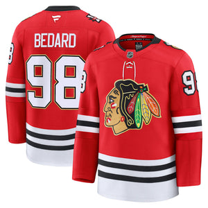 Fanatics Men's NHL Chicago Blackhawks Connor Bedard Premium 100 Years Jersey