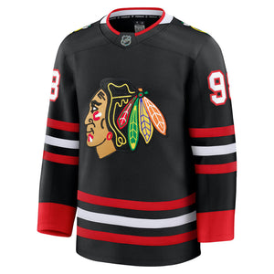 Fanatics Men's NHL Chicago Blackhawks Connor Bedard Premium Alternate Jersey