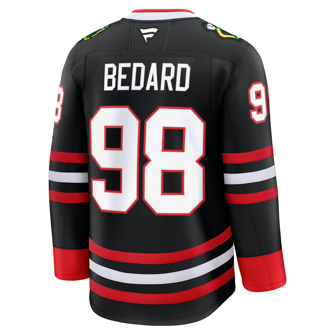 Fanatics Men's NHL Chicago Blackhawks Connor Bedard Premium Alternate Jersey