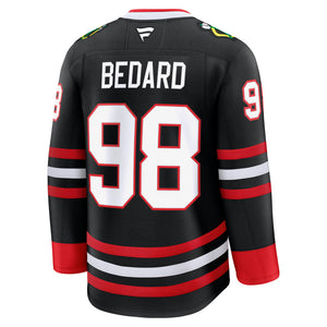Fanatics Men's NHL Chicago Blackhawks Connor Bedard Premium Alternate Jersey