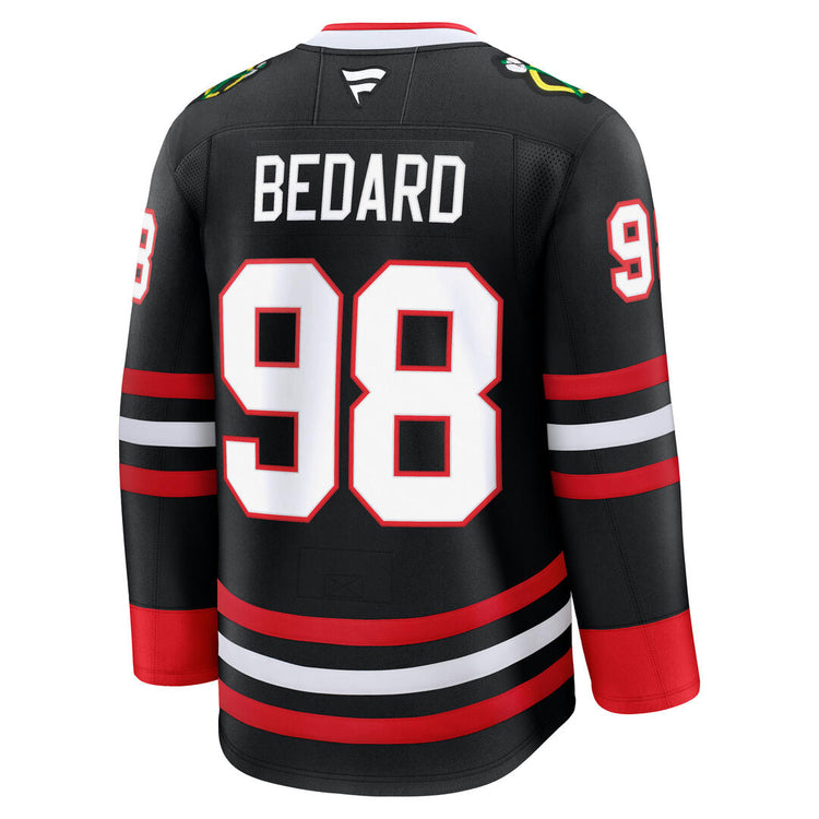 Fanatics Men's NHL Chicago Blackhawks Connor Bedard Premium Alternate Jersey