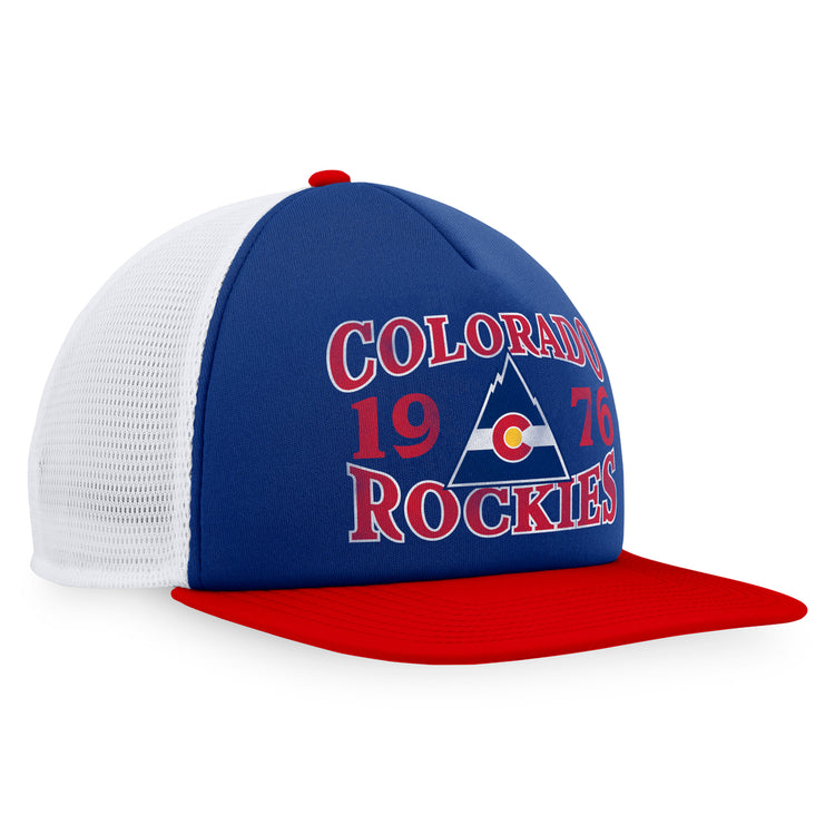 Fanatics Men's NHL Colorado Rockies 2023 Heritage FB SB Cap