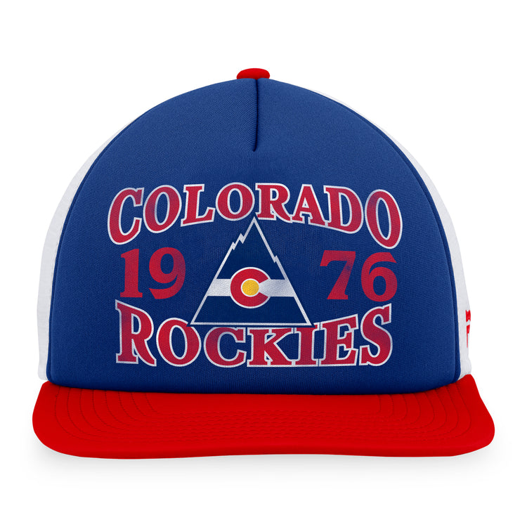 Fanatics Men's NHL Colorado Rockies 2023 Heritage FB SB Cap
