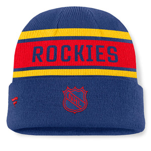 Fanatics Men's NHL Colorado Rockies 2026 Heritage Chico Cuffed Beanie