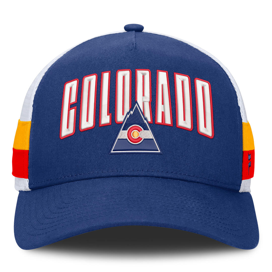 Fanatics Men's NHL Colorado Rockies 2026 Heritage Pinch Panel A Frame Cap