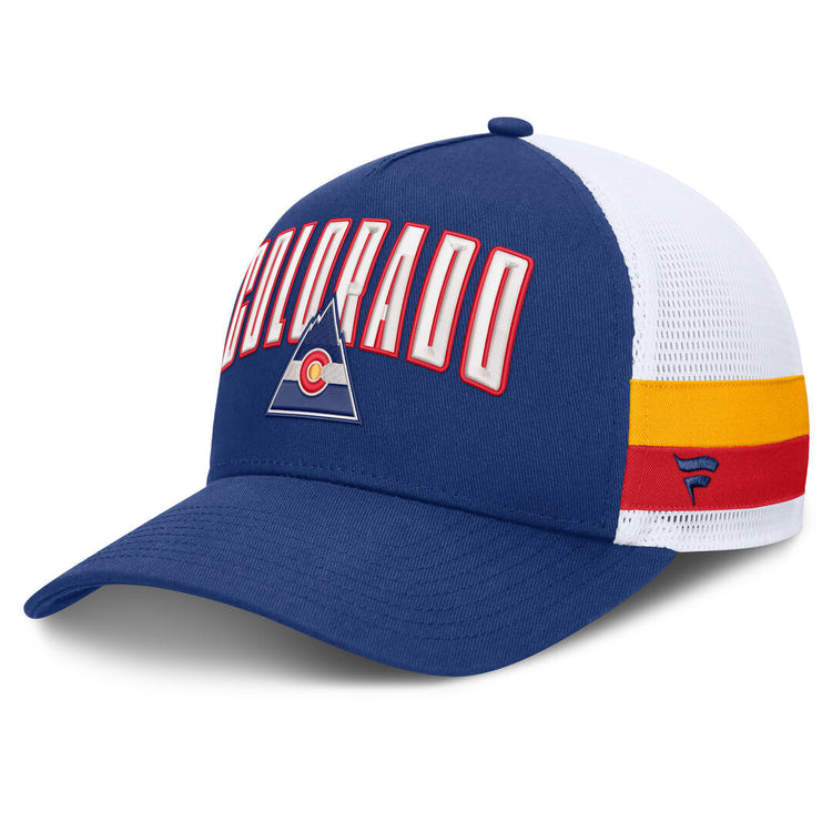 Fanatics Men's NHL Colorado Rockies 2026 Heritage Pinch Panel A Frame Cap